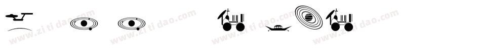 SpaceAndAstronomy-pZRD字体转换
