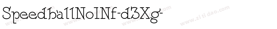 SpeedballNo1Nf-d3Xg字体转换