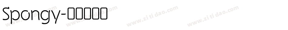 Spongy字体转换