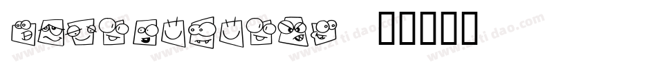 Squareheads字体转换