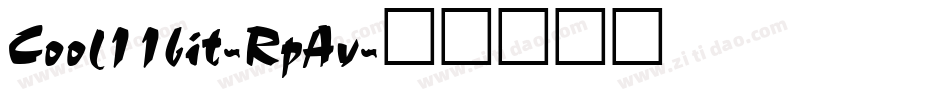 Cool11bit-RpAv字体转换