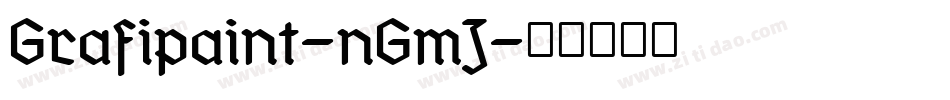 Grafipaint-nGmJ字体转换