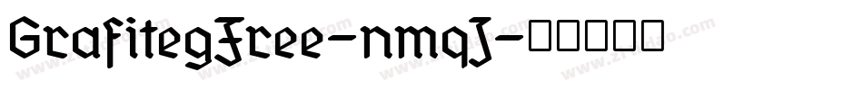 GrafitegFree-nmqJ字体转换