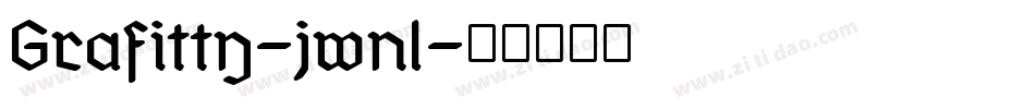 Grafitty-jwnl字体转换