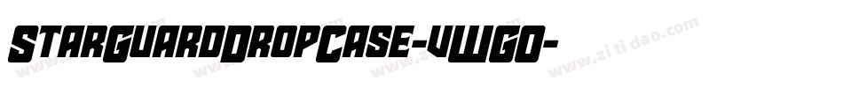 StarGuardDropCase-vWGO字体转换 StarGuardDropCase-vWGO字体转换