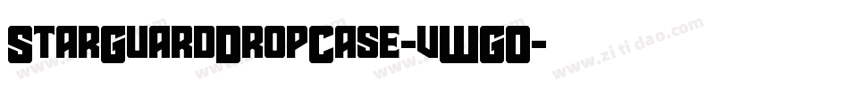 StarGuardDropCase-vWGO字体转换 StarGuardDropCase-vWGO字体转换