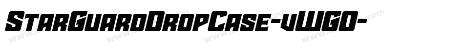 StarGuardDropCase-vWGO字体转换 StarGuardDropCase-vWGO字体转换