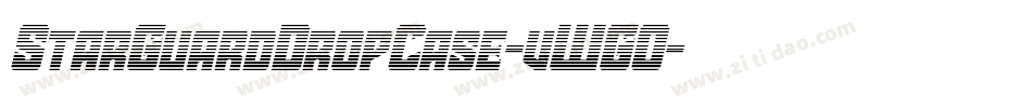 StarGuardDropCase-vWGO字体转换 StarGuardDropCase-vWGO字体转换