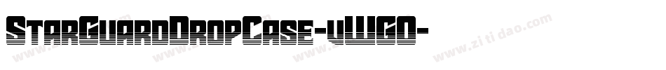 StarGuardDropCase-vWGO字体转换 StarGuardDropCase-vWGO字体转换