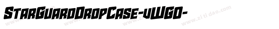 StarGuardDropCase-vWGO字体转换 StarGuardDropCase-vWGO字体转换