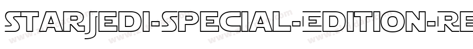 StarJedi-Special-Edition-Regular字体转换