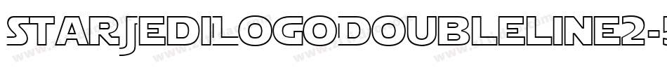 StarJediLogoDoubleline2-5lzB字体转换