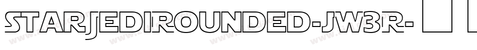 StarJediRounded-jW3R字体转换