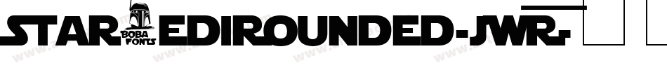 StarJediRounded-jW3R字体转换