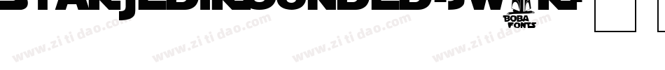 StarJediRounded-jW3R字体转换