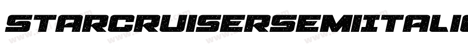 StarcruiserSemiItalic-aR1x字体转换 StarcruiserSemiItalic-aR1x字体转换