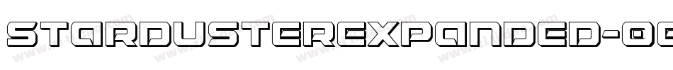 StardusterExpanded-0eyP字体转换