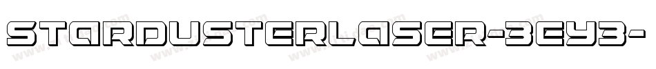StardusterLaser-3Ey3字体转换