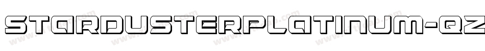 StardusterPlatinum-qz9r字体转换