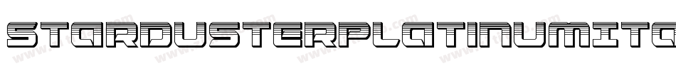 StardusterPlatinumItalic-VaKZ字体转换