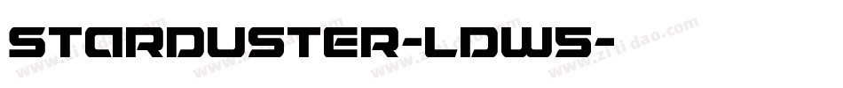 Starduster-LdW5字体转换