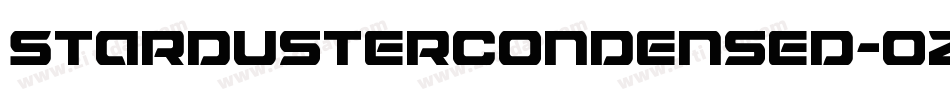 StardusterCondensed-ozK4字体转换