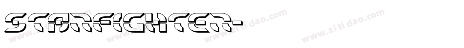Starfighter字体转换