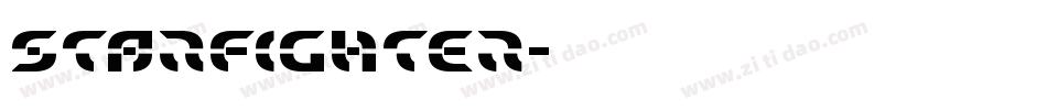 Starfighter字体转换
