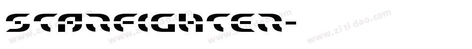 Starfighter字体转换