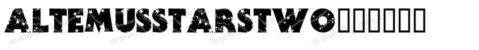 AltemusStarsTwo字体转换