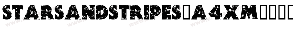 StarsAndStripes-A4XM字体转换