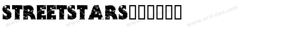 StreetStars字体转换