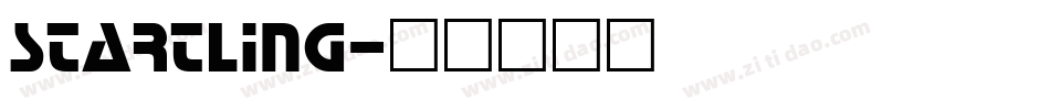 Startling字体转换