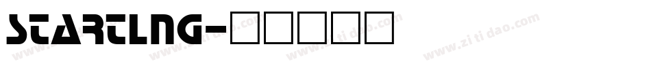 startlng字体转换