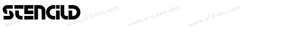 StencilD字体转换