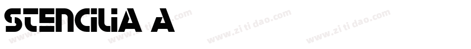 Stencilia-A字体转换