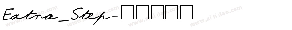 Extra_Step字体转换