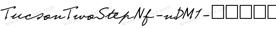 TucsonTwoStepNf-nDM1字体转换