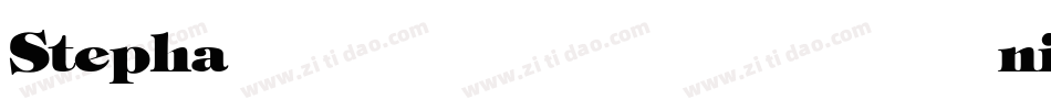 Stephanie(5)字体转换