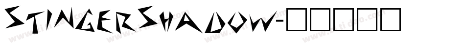 StingerShadow字体转换