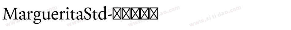 MargueritaStd字体转换