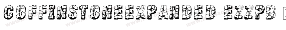 CoffinStoneExpanded-eZZpB字体转换