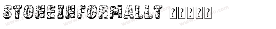 StoneInformalLT字体转换