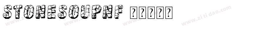 StoneSoupNF字体转换