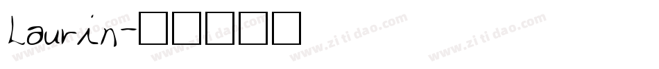Laurin字体转换