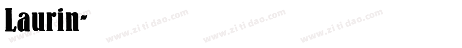 Laurin字体转换