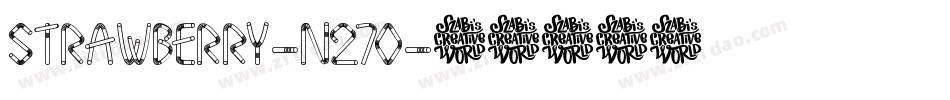 Strawberry-n270字体转换
