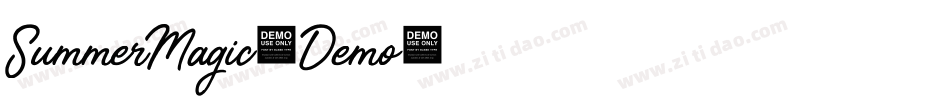 SummerMagic-Demo字体转换 SummerMagic-Demo字体转换