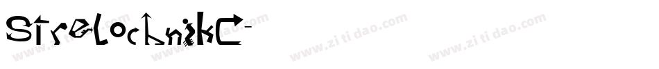 StrelochnikC字体转换