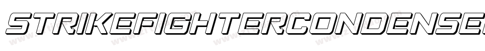 StrikeFighterCondensed-BJj3字体转换 StrikeFighterCondensed-BJj3字体转换